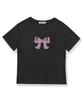 Bibalabida Ribbon Crop Short Sleeve T-Shirt