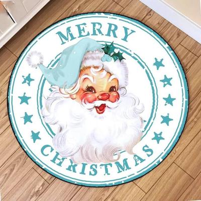 Weihnachten Weihnachtsmann Teppich für Zuhause Weihnachtsgeschenk Wohnzimmer Schlafzimmer Flur Fußmatte Weihnachtsdekoration Teppich