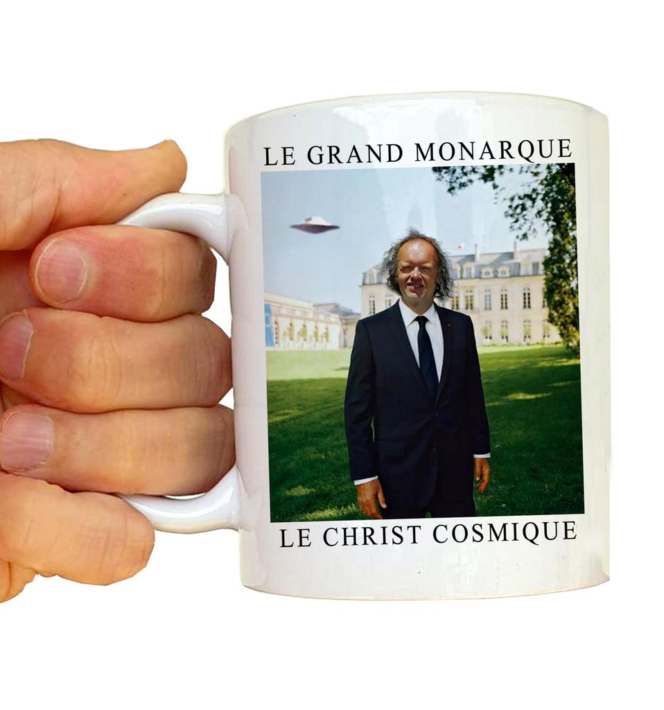 Tasse Mug Polymere Incassable 340ML Fun Sylvain - Le Christ Cosmique le Grand Monarque