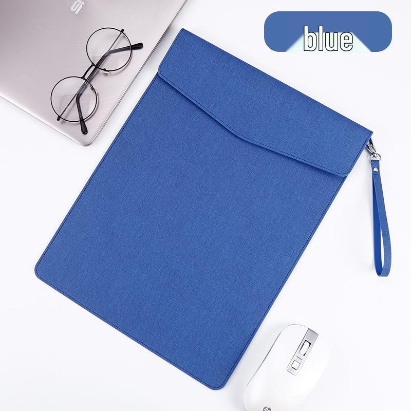 Oxford Cloth A4 Snap-Fastener Briefcase: Portable, Large-Capacity Student & Business Document Bag