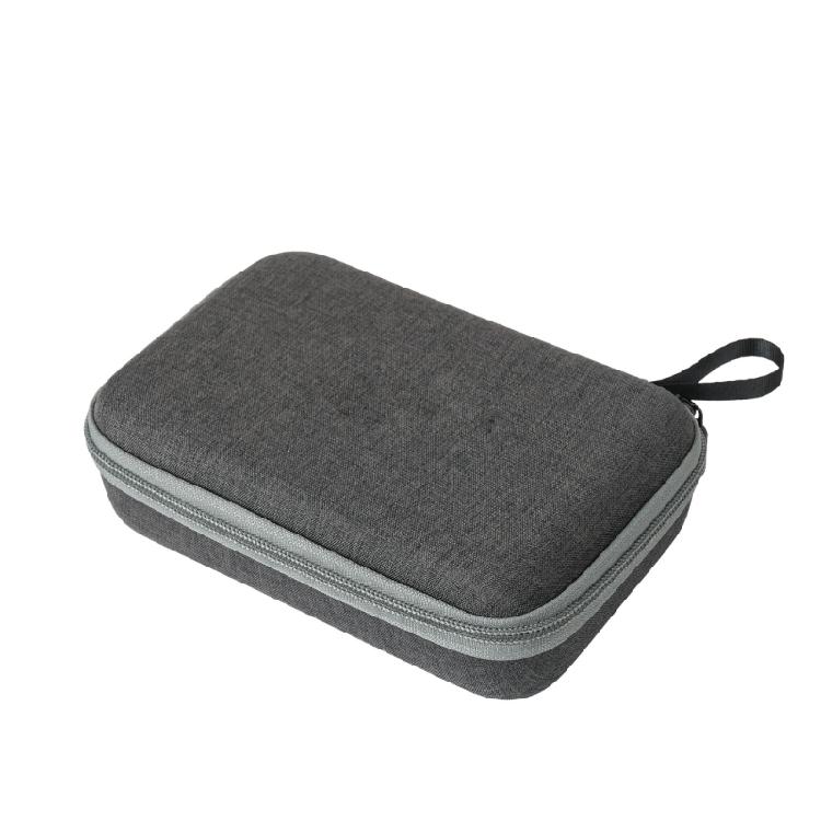 Daily Gear Case for Action Camera Accessories with Hard Shell Storage, Soft Lining and Hand Cord Carry for Luggage