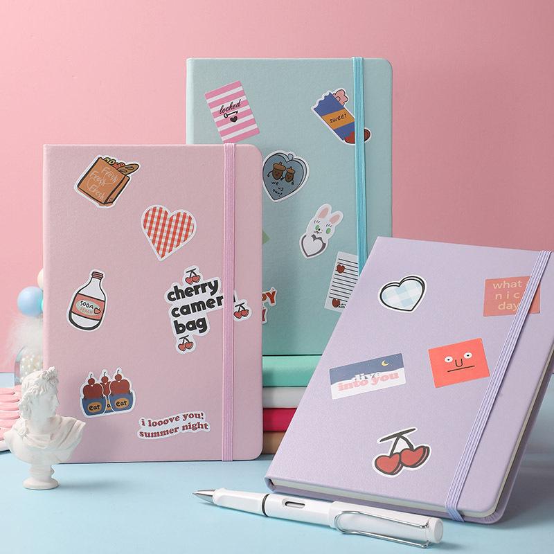 New Stylish A5 Hardcover PU Notebook Diary Planner with Custom Logo A5