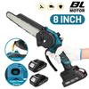 Brushless Cordless Electric Chain Saw Handheld Woodworking Pruning Chainsaw Portable Garden Power Tools