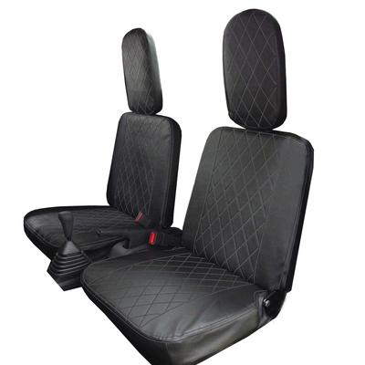 BONFORM Rautenförmige Sitzbezüge für Suzuki Carry 13, Schwarz, 4368-07BK