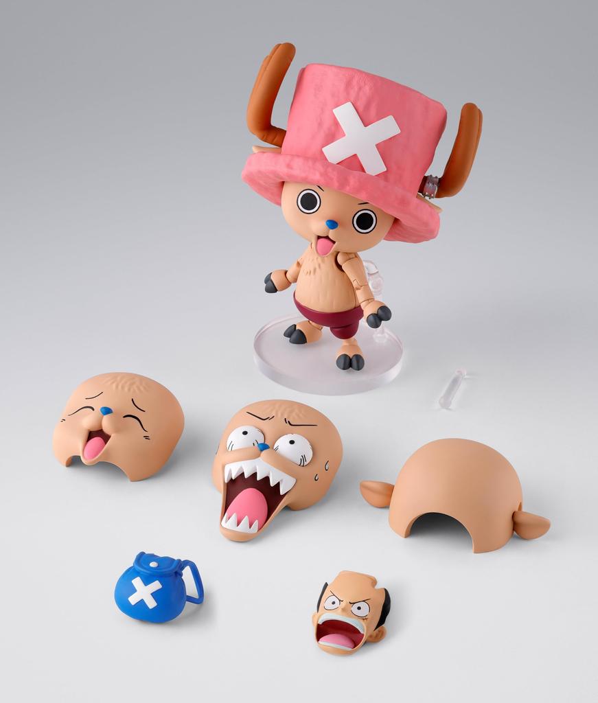 TAMASHII NATIONS ONE PIECE Tony Tony Chopper 75mm PVC ABS Painted Action Figure S.H.Figuarts -Drum Island- Approx. &