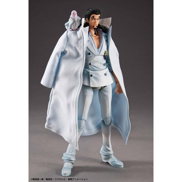 MegaHouse Variable Action Heroes ONE PIECE Rob Lucci Approximately 180mm PVC Painted Movable Figure Ver. 1.5