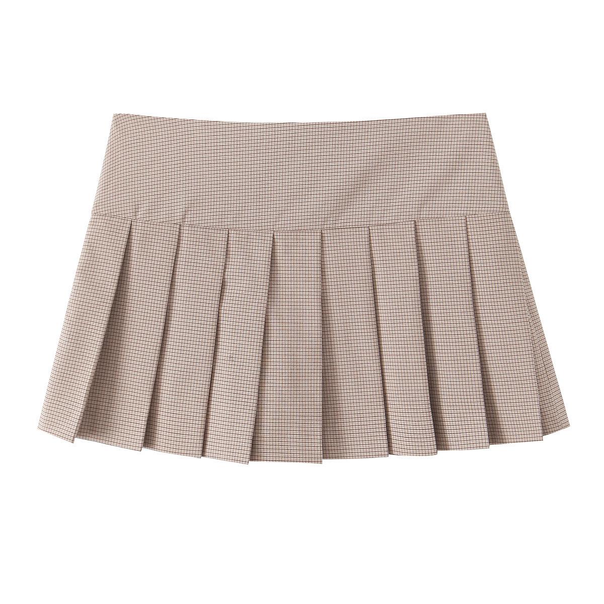 

2025 Весна Женский Европейский и Американский Стиль Мода Приталенный Жилет и Юбка Миди XS