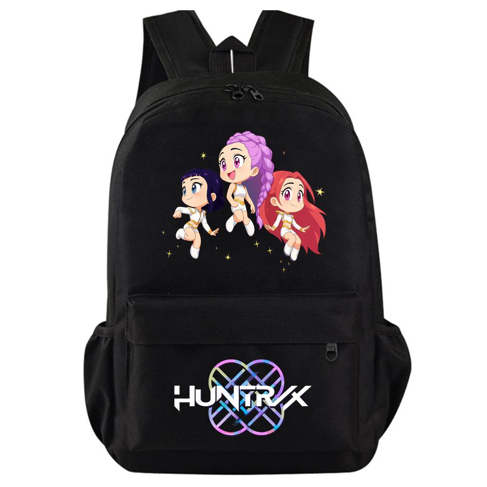 K-Pop Demon Hunters Printed Backpack for Teenager Student Girl Boy Bookbag Schoolbag Women Large Capacity Waterproof Travel Bag Kid Gift Rucksak