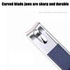 Blue Stainless Steel Nail Clippers Combination Pedicure Nail Clippers Gift Box