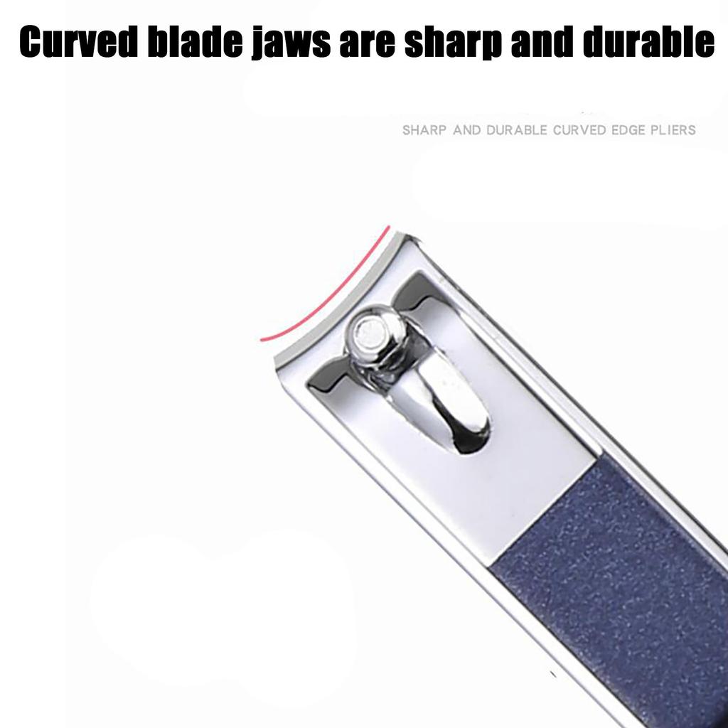 Blue Stainless Steel Nail Clippers Combination Pedicure Nail Clippers Gift Box
