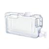 Water Container with Spigot Transparent Clear Beverage Dispenser for