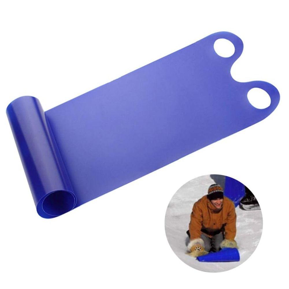 

Plastic Snow Slider Mat Flexible Snow Slider Pad Sand Sledding Carpet Snow Sledding Equipment Blue-45*65cm