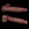 Dildo - Extra Large Realistic Silicone Penis 34CM Soft Flesh with Strong Suction Cup,Big Fake Dick for Women,Real Feel Adult Toy for Anal,Vaginal Play