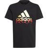adidas T Shirts Unisex Black Crew Neck Moderate Straight Fit GJ6490