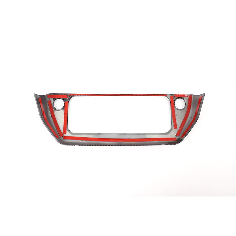 For Land Rover Defender 90 100 2020-2025 ABS Car Air Conditioning Mode Button Decorative Frame Sticker Car Accessories