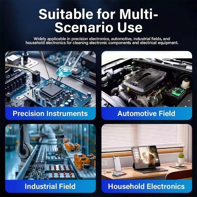 Electronics Maintenance Contact Cleaner for Motherboards, Control Boards and Contact Points, Cleaning Bottle for Routine Cleanup Work