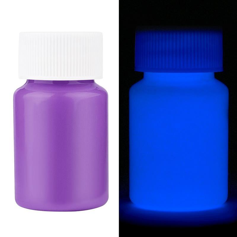 20g/30g Flasche Fluoreszierendes Pigment Langlebige Leuchtfarben Auto Glow Glow In Dark Acrylfarben Für Kunstwerke Partyzubehör