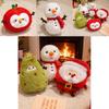 Santa Plush Christmas Decor With Crystal Super Soft Fabric And Pp Cotton Filling For Giftgiving