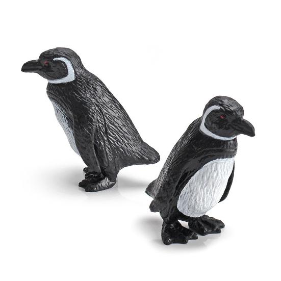 11Pcs/ Set Penguin Model Smallest Detail Collectable Solid Antarctic Animals Penguin Figure Toy Combo for Shelf Decor