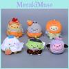 Halloween Sumikkogurashi Pumpkin Ghost Fried Shrim Plush Keychain Gift Doll Kids