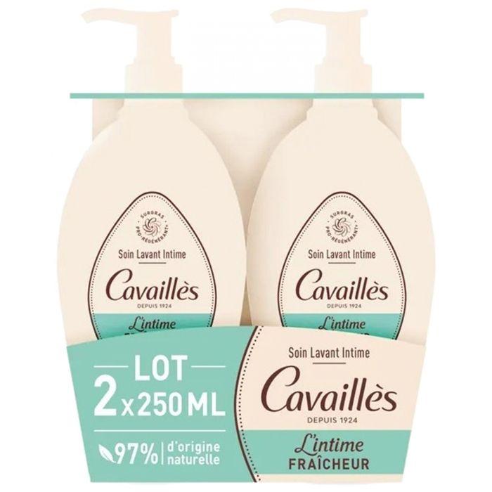 Cavaillès Soin Lavant Toilette Intime Fraîcheur 2 X 250 Ml