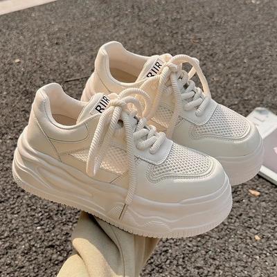 Sneakers da Donna Autunno Marca Lusso Piatti Casual Leggeri Vulcanizzati Calzature Zapatillas Mujer Scarpe Traspiranti in Mesh Zapatos