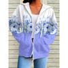 Women's Zipper Hoodie Printed Cross-Border Fashion Spring Casual Comfortable Sweatshirt Female Customers' Favorite