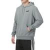 Puma Logo Printed Hooded Long Sleeve Sweatshirt Men Sweatshirt Gray 589038-03