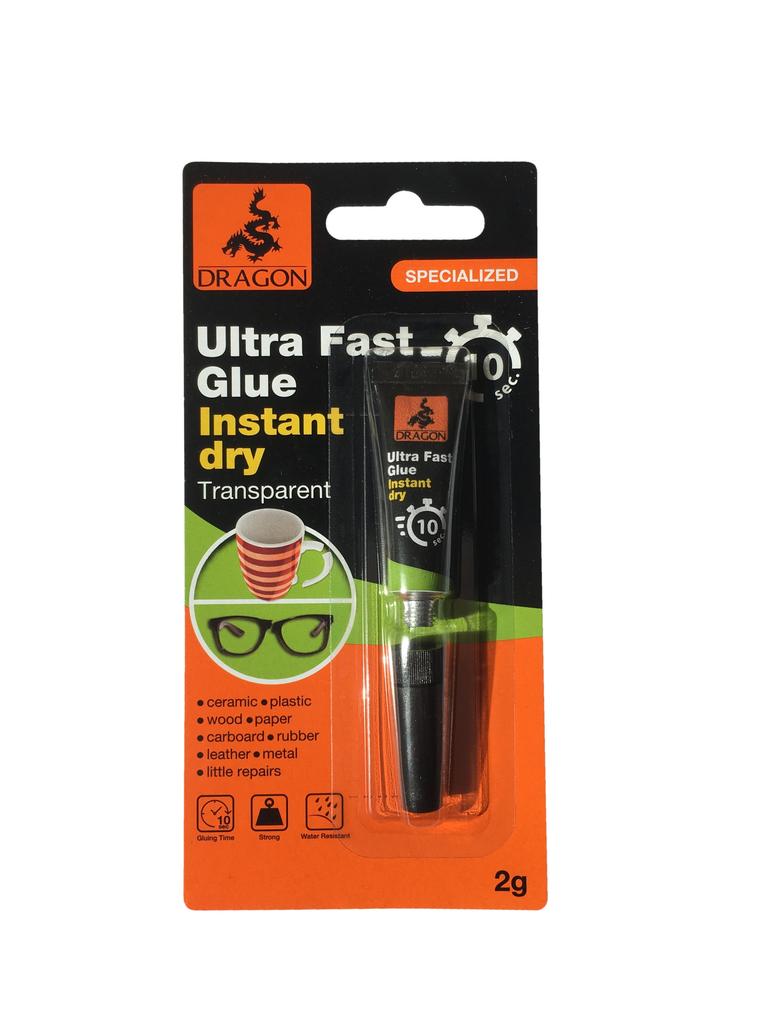 Cyanoacrylate Glue Fast Universal Super Glue 10-Second 2G Dr 1 Pc