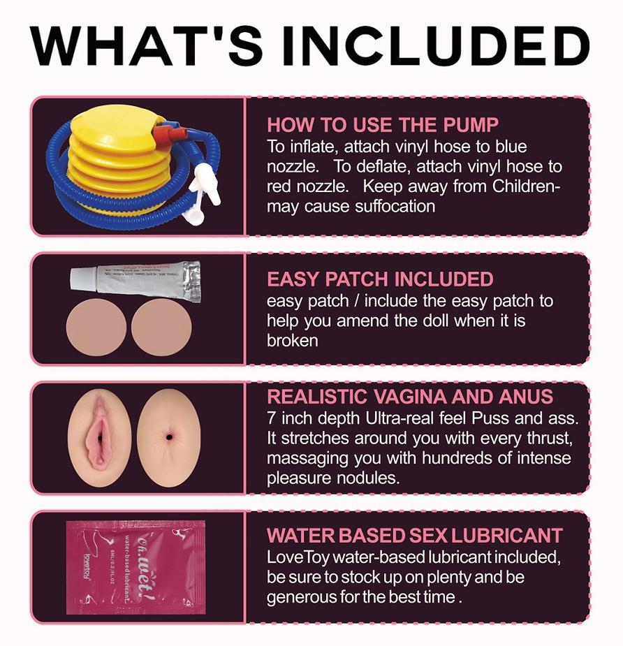 Nafukovací panenka Horny Boobie Victoria