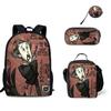 3pcs set Backpack for Boys Girls Best Gift Kids bags Don't Starve Child School With lunch bag Pencil Bags School Student Bags