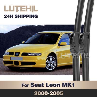 For Seat Leon MK1 2000-2005 2001 2002 2003 2004 Wiper Front Wiper Blades Windshield Windscreen Window Brush 21"+19"