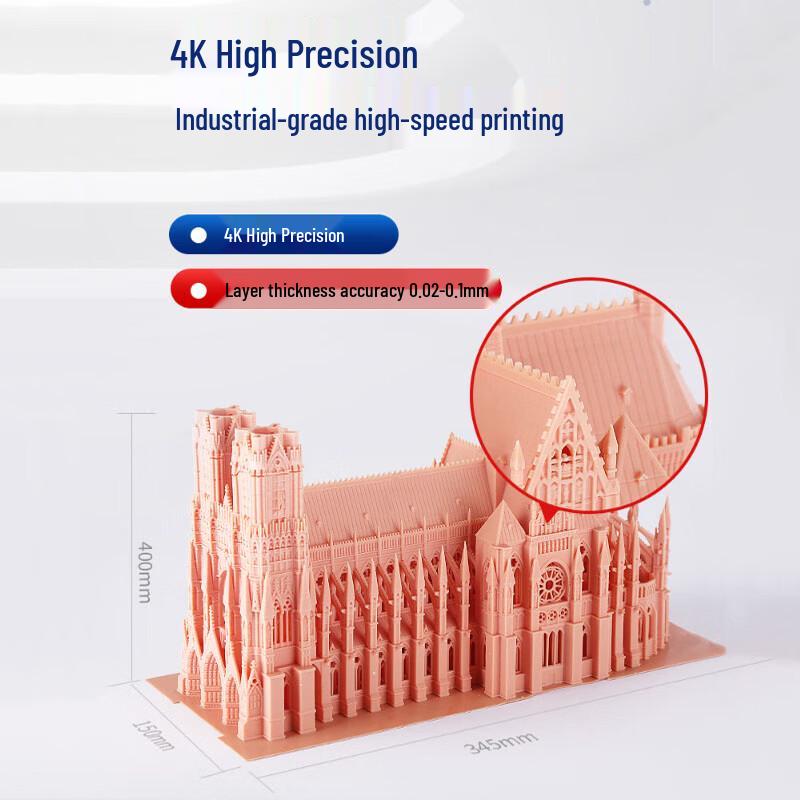 LEADER 3D Industrial 4K LCD Resin 3D Printer