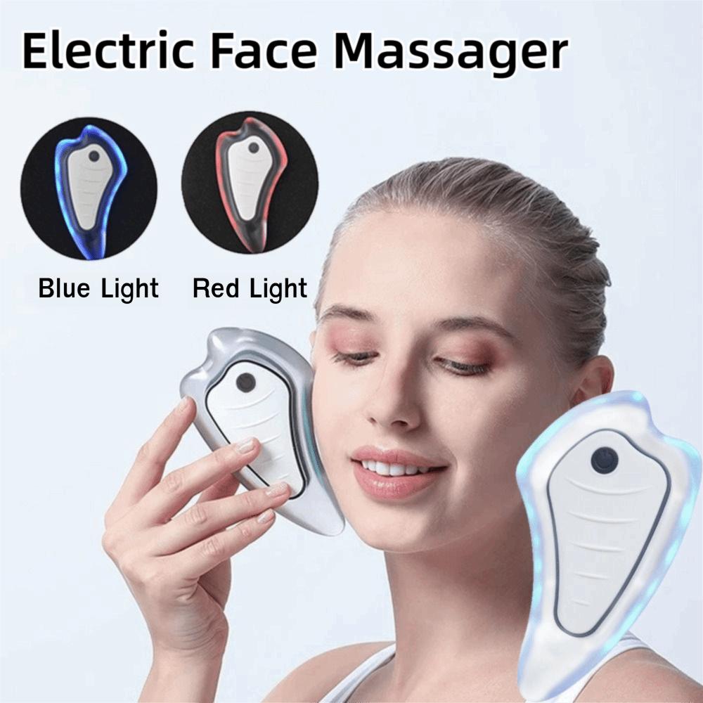 Vibration Massage Facial Lifting Machine Scraping Skin Care Electric Face Massager Face Care