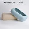 Multifunktionale Silikon-Taschentuchbox, kreative und einfache Taschentuchbox für Wohnzimmer und Esszimmer, wasserdichte Haushalts-Papierbox