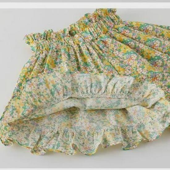 Pantaloni scurți florali de vară 2025 pentru fetițe - Design la modă, versatil, elegant