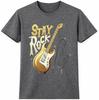 Electric Guitar T Shirt Rock N Roll Rock Music Band Lover Tee Shirt
