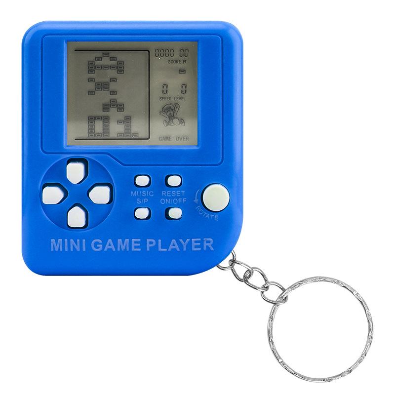 Mini Retro Tetris Game Console Keychain Toy for Boys