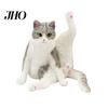 Car Decoration Simulation Cat Figurine PVC Solid Kitten Model Realistic Miniature Animal Figure Cute Desktop Ornament Home Cat-themed Cake Toppers