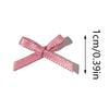 10Pcs 3D Lace Bow Ballet Shoes Nail Parts Nail Charm Ribbon Ornaments Bowknot Diy Nail Art Decoration Accessories Manicure Salon