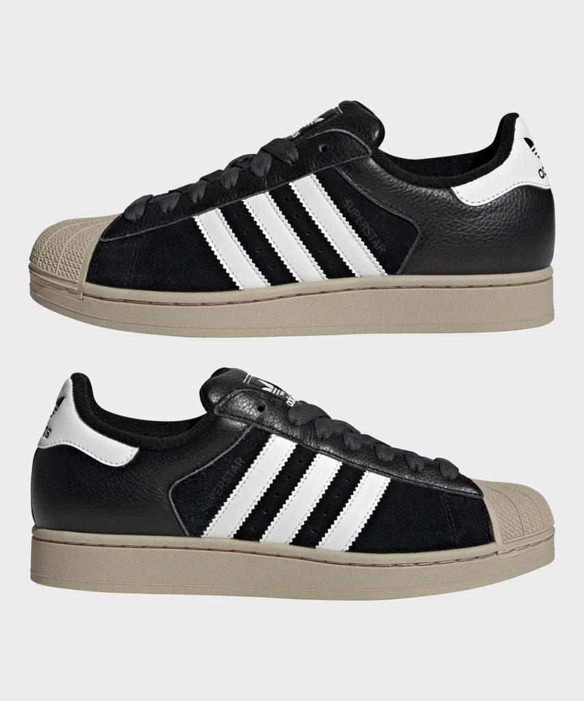 Adidas Superstar Ii - Black:White:Khaki / Kj9948
