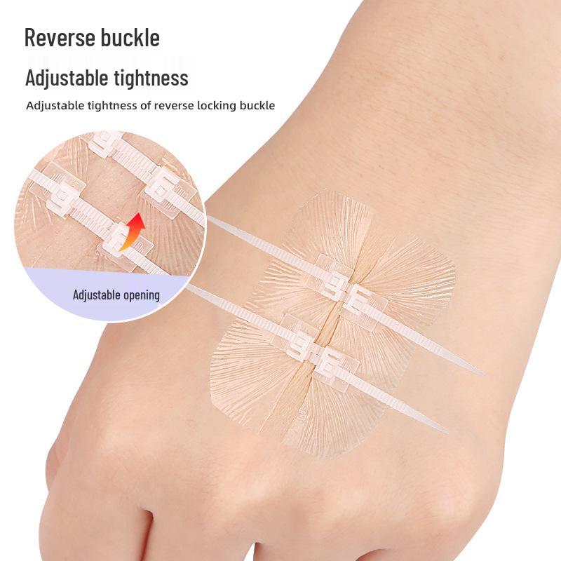 Self-Adhesive Transparent PU Elastic Bandage for Suture-Free Wound Closure