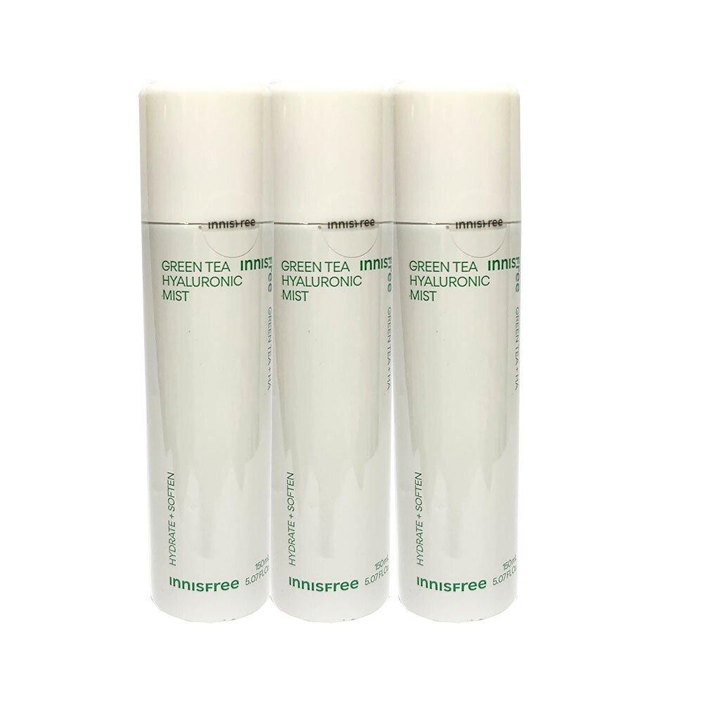 

Спрей с гиалуроновой кислотой Innisfree Green Tea 150 мл x3
