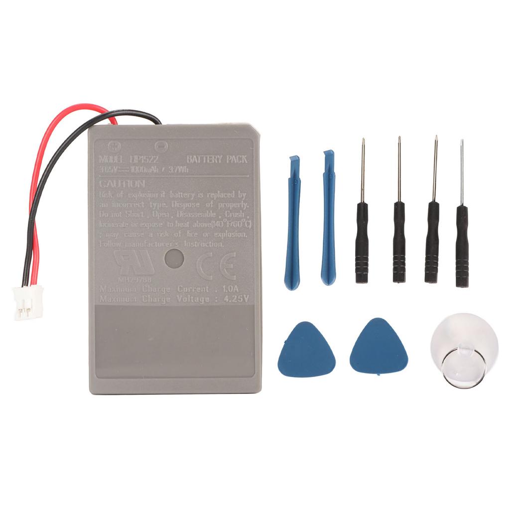 LIP1522 Li Ion Battery Pack 3.65V 1000mAh Rechargeable Bluetooth Wireless Controller Battery for