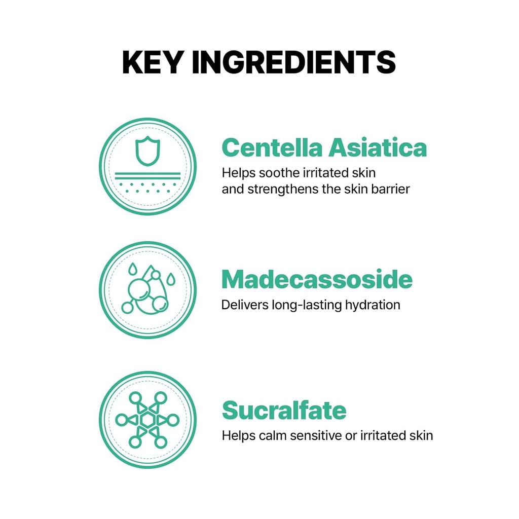 Cell Fusion C Calming Down Cream, CICA, Redness Relieving Moisturizer for Sensitive Skin, Green Color Correcting, Centella Asiatica, 50ml / 1.69 fl.oz