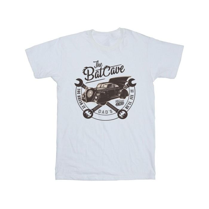 Batman Boys Batcave Car Cotton T-Shirt