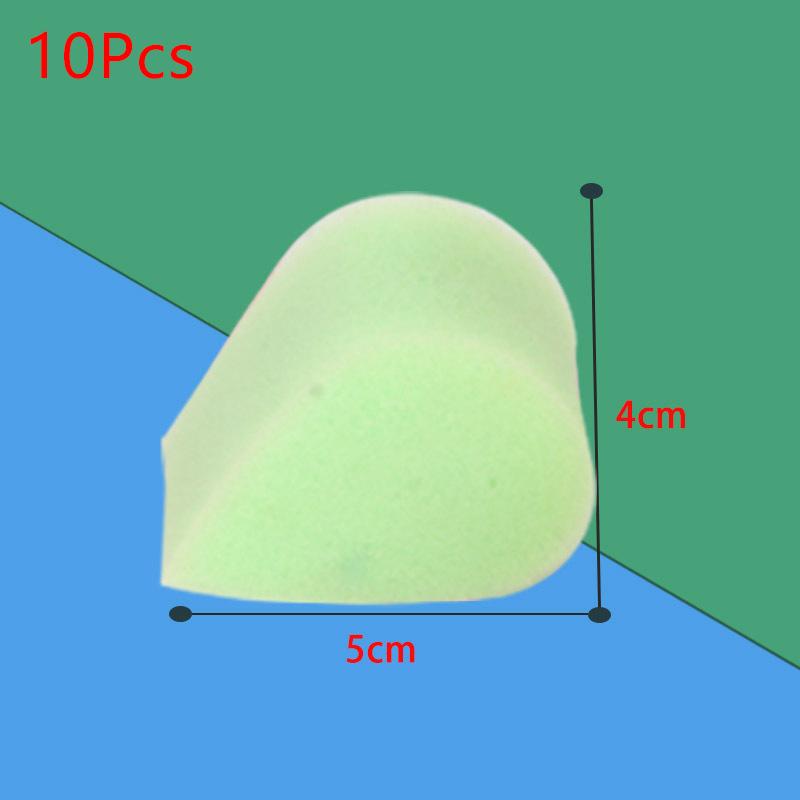 

10 шт. губки для рисования на лице, лепестковая губка, пена, набор для рисования, боди-арт зелёный