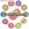 1PC Handcrafted Wooden Yoyo - Circular Exercise Toy with DIY Paintable Design, Perfect for Party Games, Adult  ZSY