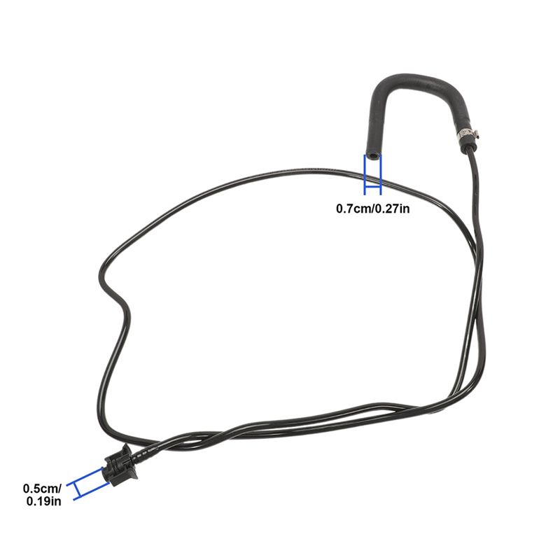 R2-Coolant Overflow Hose DG9Z8063D DG9Z-8063-D Radiator Hose For Ford Fusion 2013–2020