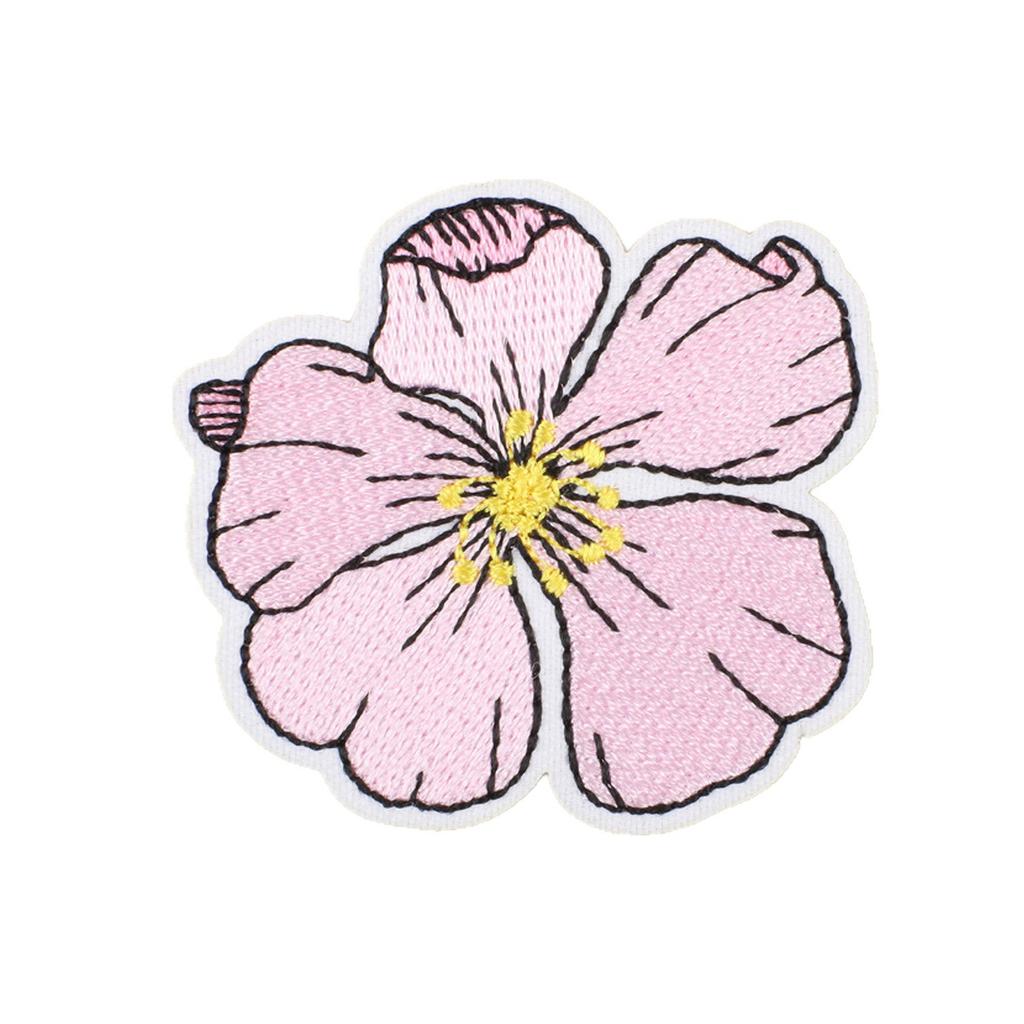 Cactus Car Embroidery Cloth Sticker Jacket Decoration Wave Patch Sticker Butterfly Computer Embroidery Label Flower Stamp Ironing